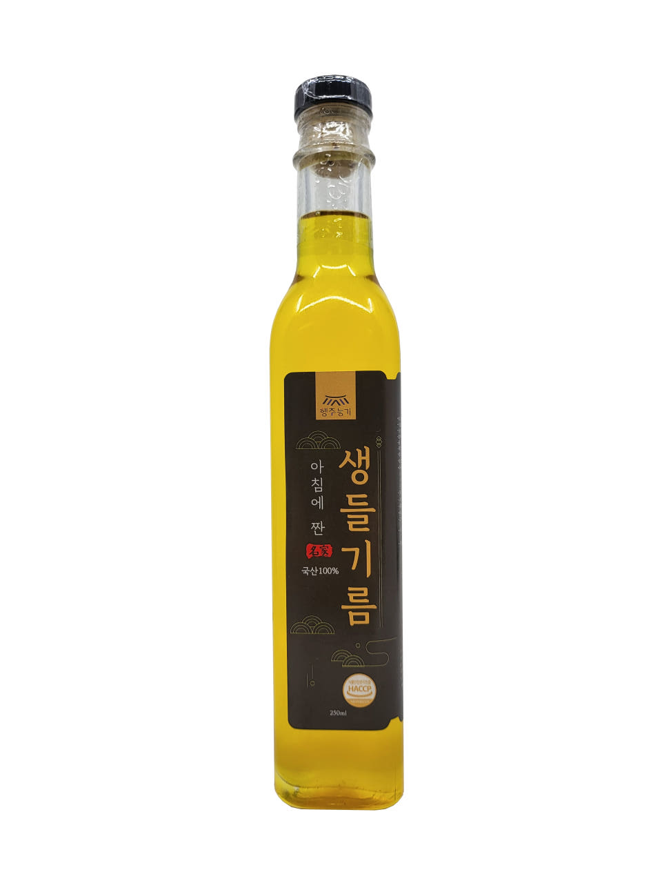 [생들기름250ml] 경기도참좋은상품 고양시니어클럽 행주농가 아침에 짠 생들기름(국산) : 마켓경기