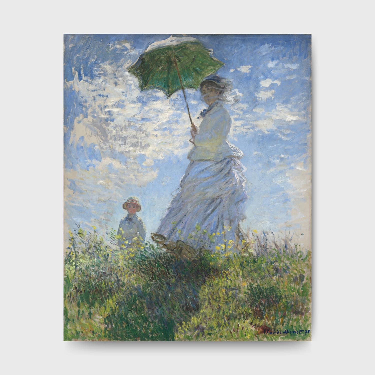 [클로드 모네] 양산 든 카미유 - Claude Monet - 인기작품, 세계명화, 명작 [스틸라이프] [프랑스] [인상주의] : 아트스코