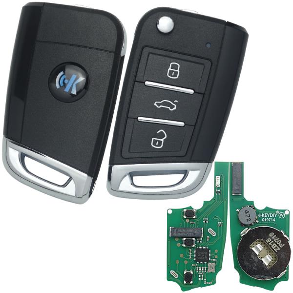 KEYDIY 원격 ZB15-3 스마트 키 KDX2 및 KD MAX 3 단추 로트당 5 개 : 송하유통2422