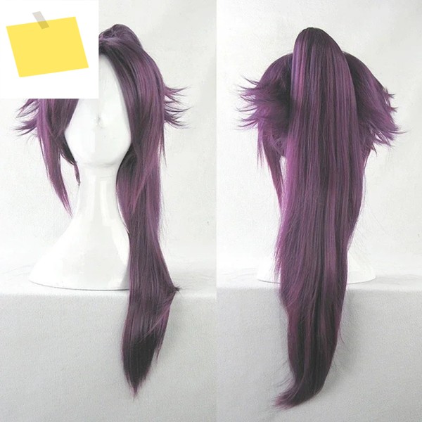 wertyu 123456 큐어티유오. Anime BLEACH Shihouin Yoruichi 코스프레 가발 고온 섬유 합성 머리 Baseasdfghj 0 : 더푸른나무