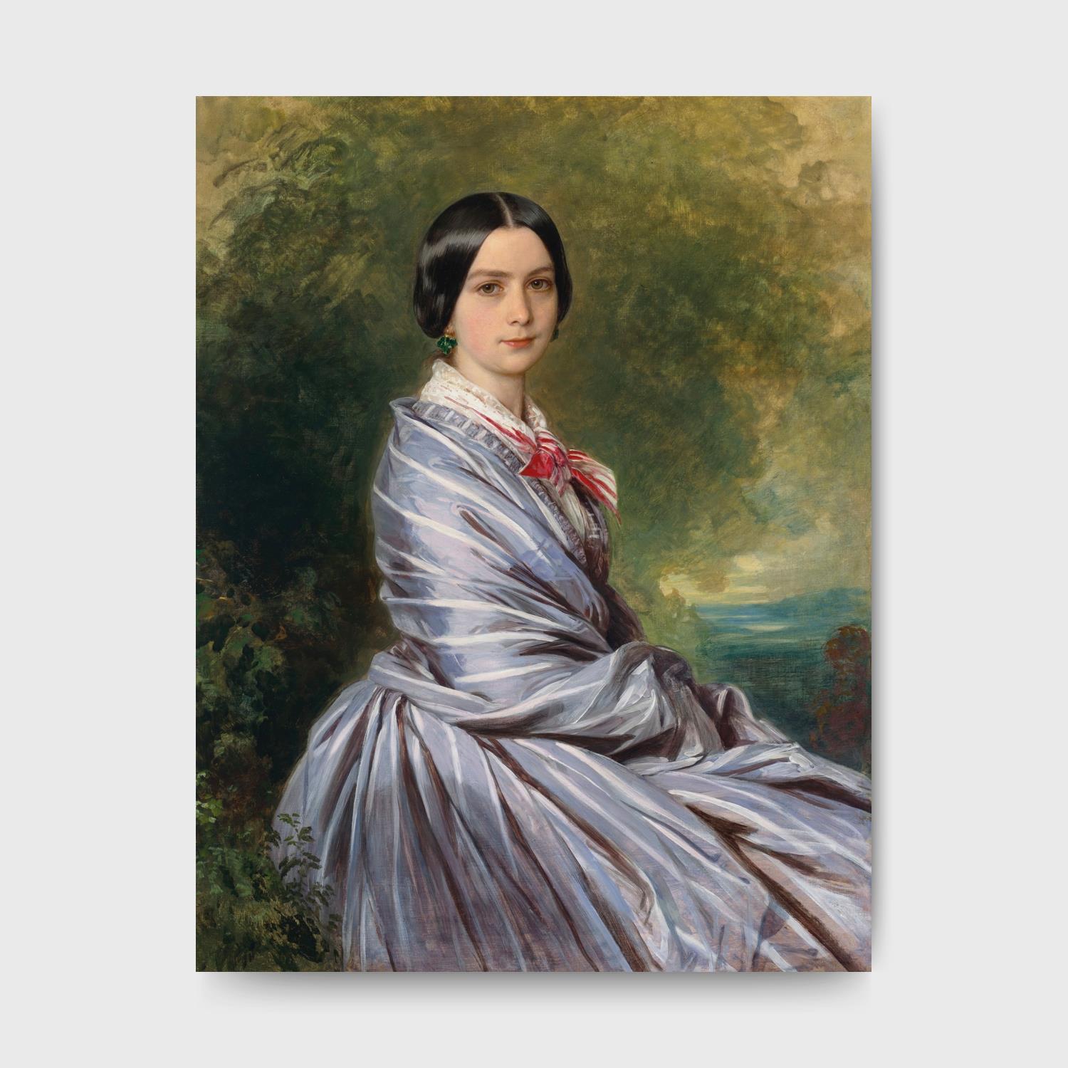 [프란츠 자버 빈터할터] 비크로 부인 초상 - Franz Xaver Winterhalter - 인기작품, 세계명화, 명작 [스틸라이프] [독일] [아카데미즘]... 