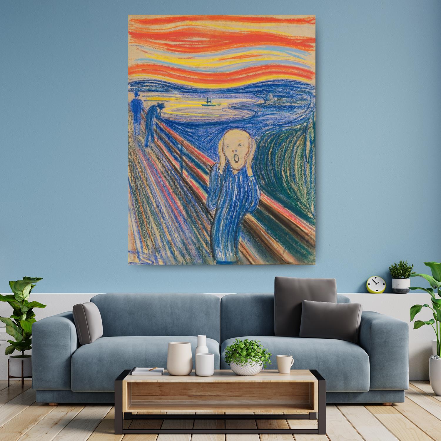 [에드바르트 뭉크] 세 남자 탄 카누 II - Edvard Munch - 인기작품, 세계명화, 명작 [추상] [노르웨이] [표현주의] : 아트스코