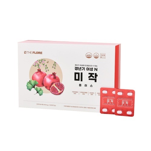 갱년기여성 앤 미작플러스120정 여성건강 호르몬케어 갱년기건강 기억력증진 혈행개선 활력증진 : 더한다 DEHANDA