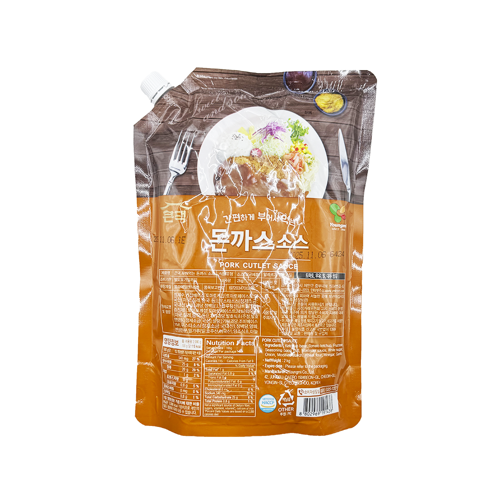 영미 큰댁 돈까스소스 2kg : 더상상몰