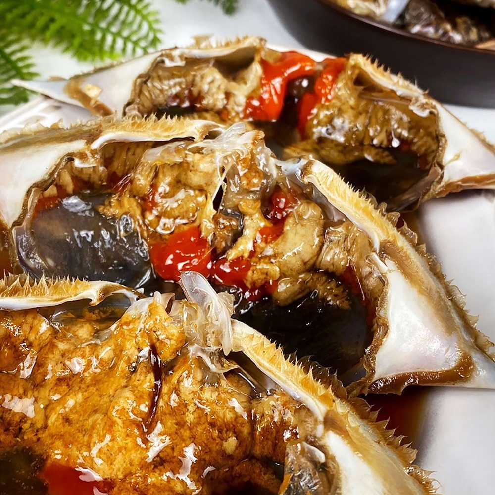 전남 신안 알배기 암꽃게장 간장게장 2kg (4-5미) : 맛짜컴퍼니