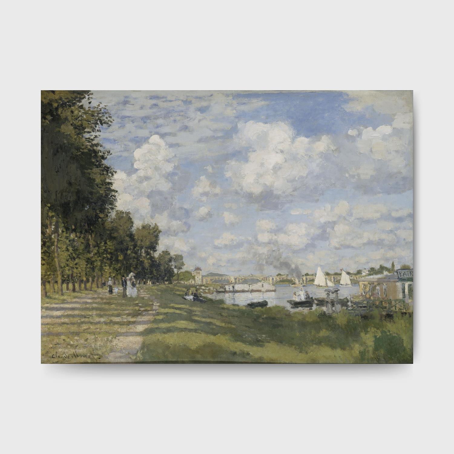 [클로드 모네] 아르장퇴유 분지 III - Claude Monet - 인기작품, 세계명화, 명작 [풍경] [프랑스] [인상주의] : 아트스코