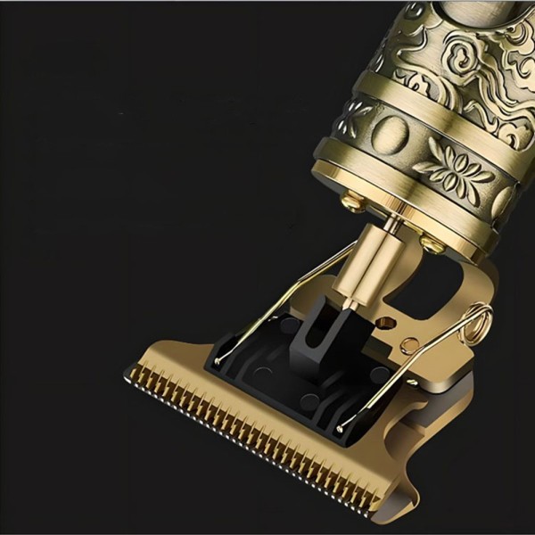 다기능 전기 헤어 클리퍼 오일 헤드 조각 셀프 커팅 대머리 전기 트리머 USB 충전 드래곤 : BulkBuyDirect