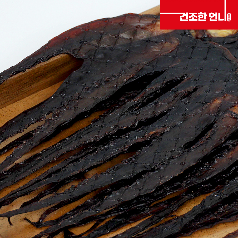 건조한언니 심심풀이 건어물간식 맥주 술 혼술 안주 입심심할때 태닝한 가문어 왕다리 오징어 : 태즤나