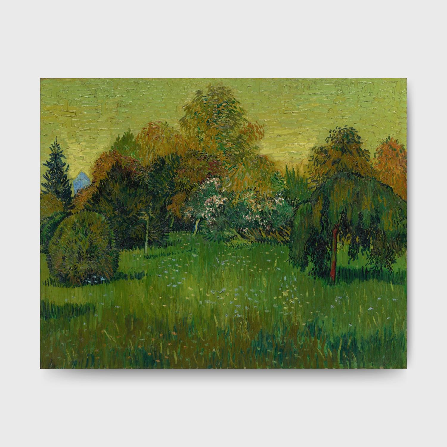 [빈센트 반 고흐] 시인의 정원 - Vincent van Gogh - 인기작품, 세계명화, 명작 [풍경] [네덜란드] [후기 인상주의] : 아트스코
