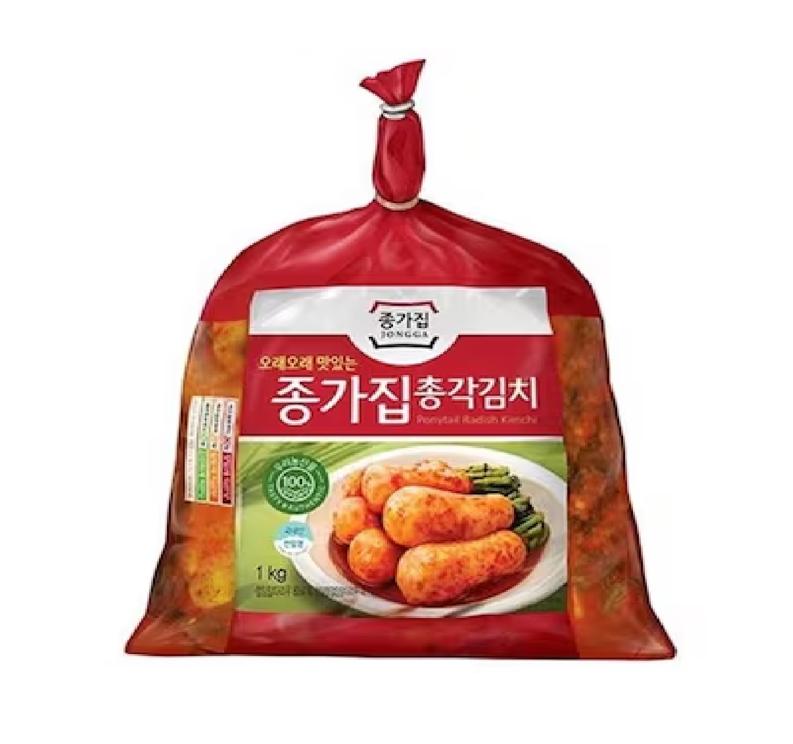 종가집 종가 총각김치 소백 1kg : 그린푸드마켓