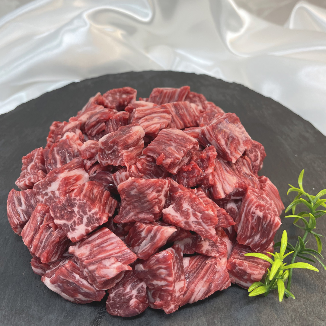 한우 투쁠 원쁠 국거리 소고기 요리용 500g : 해성축산기업-우정한우