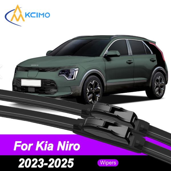 kia 호환 Niro SG2 2023-2025 2024 앞 유리 창 자동차 액세서리 용 Kcimo 와이퍼 블레이드 : 아리렐이