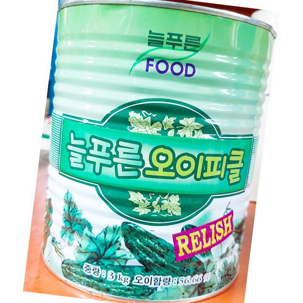 늘푸른푸드 랠리쉬피클 3k 식자재, 평점 상위 : 준 준 상회