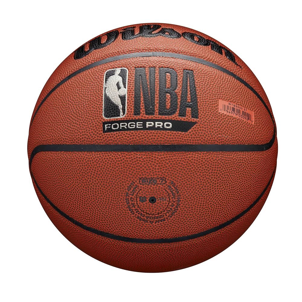 윌슨 NBA 포지 프로 실내/외 농구 - 사이즈 6 및 사이즈 : 뮤티드원