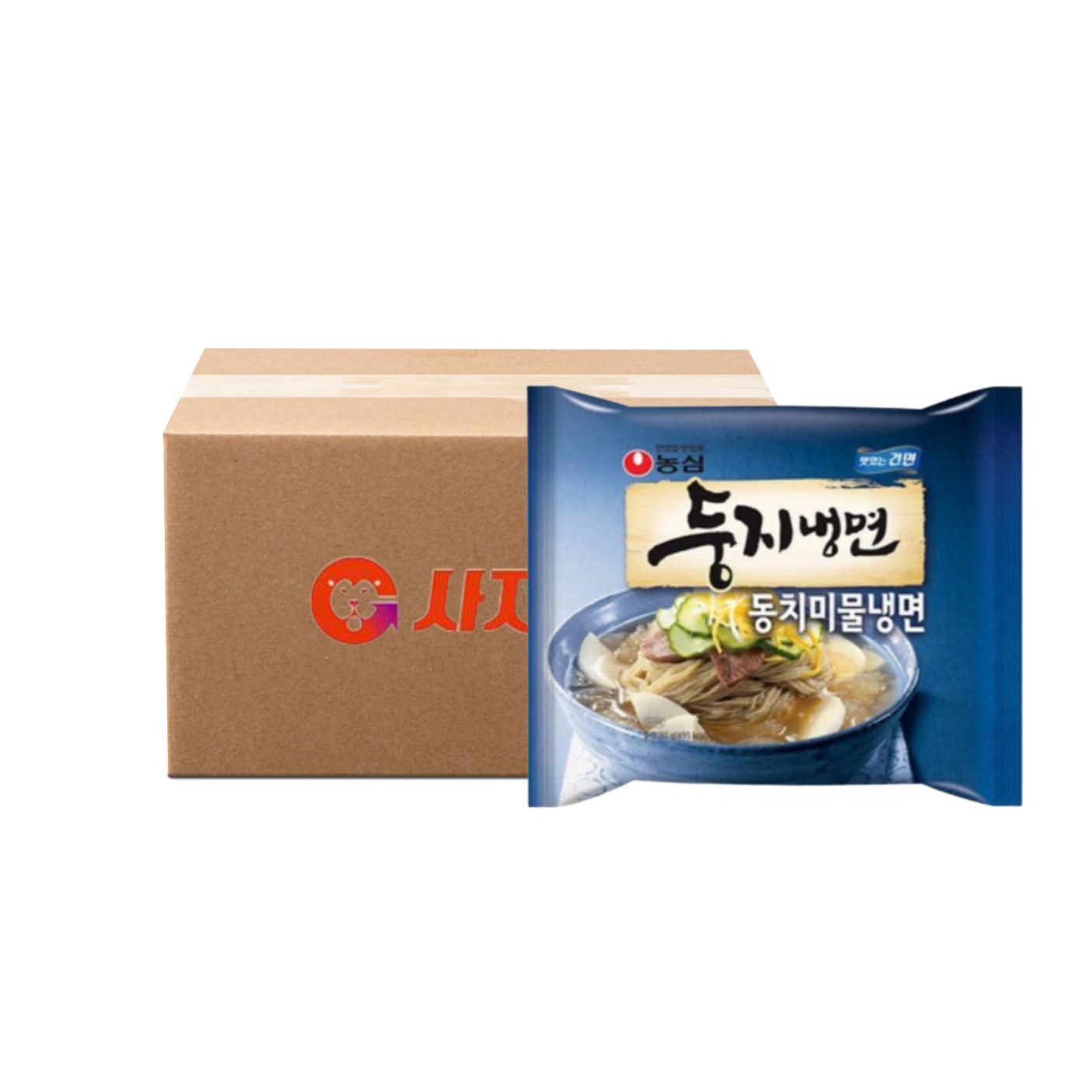 [사자고마켓] 농심 둥지냉면 동치미물냉면 161g 4입 8멀티 (1박스)(유통기한 25.11.03까지) : 사자고 마켓