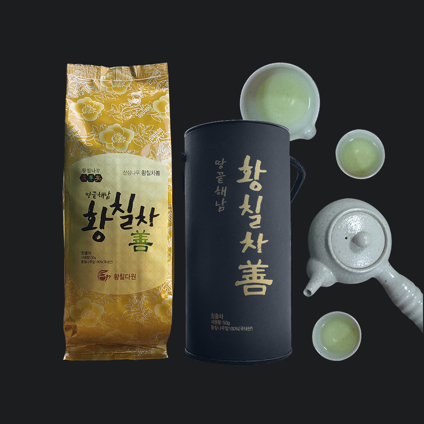땅끝해남 황칠차선(善)(다관용50g) : 황칠다원 teagold