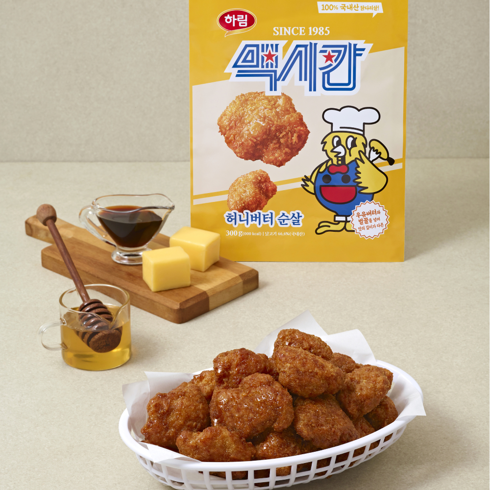 맥시칸 허니버터 순살치킨 2개 + 봉 1개 (총3봉) : 하림퍼스트키친