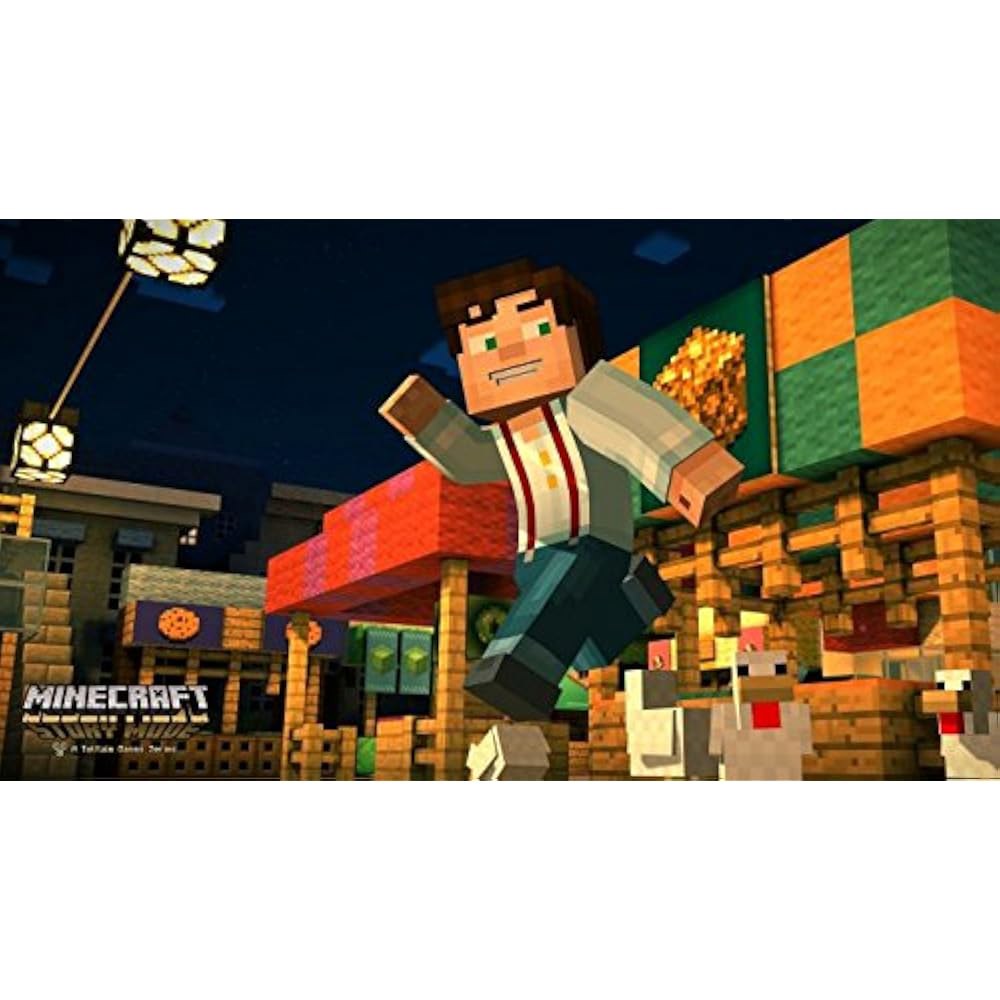 마인크래프트 스토리 모드 - 완전한 모험 Wii : 삼오유통센터