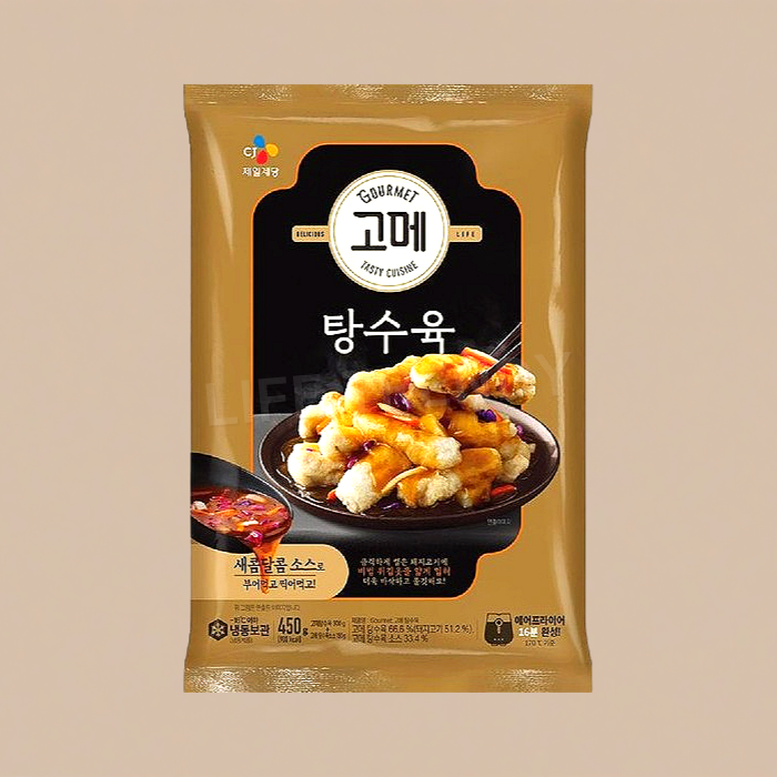 CJ 고메 탕수육 450g 소스포함 : 라이프플랫폼
