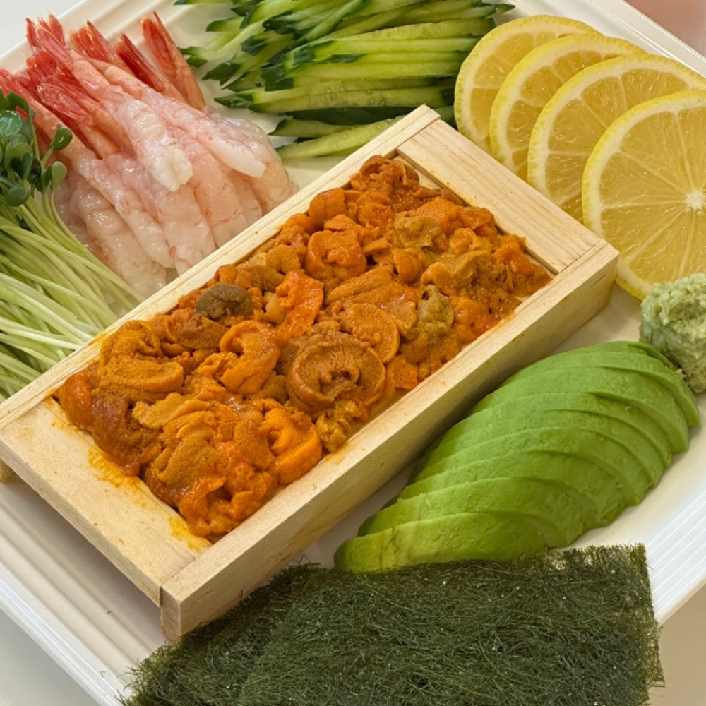 제철 성게알 우니 100g 생물 냉장 냉동 보라성게 홈마카세 : 신선바다네