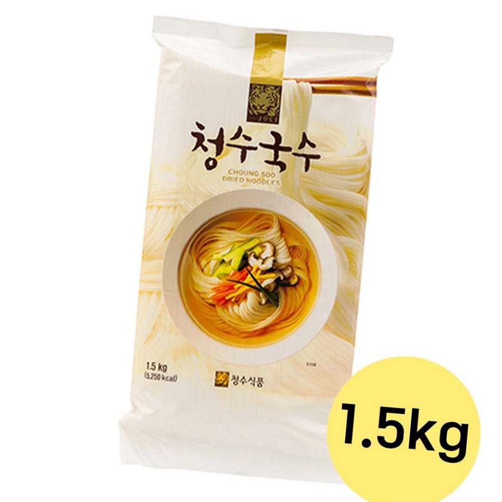 청수 국수 1.5kg 10개 1박스 면류 요리 식재료 식자재 : 식자재 더하기