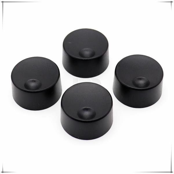 플라스틱 노브 캡 전위차계 코딩 스위치  파워 앰프  오디오 륨 조정  하프 샤프트  34 × 17mm  6mm  2 개 : 아온물산9
