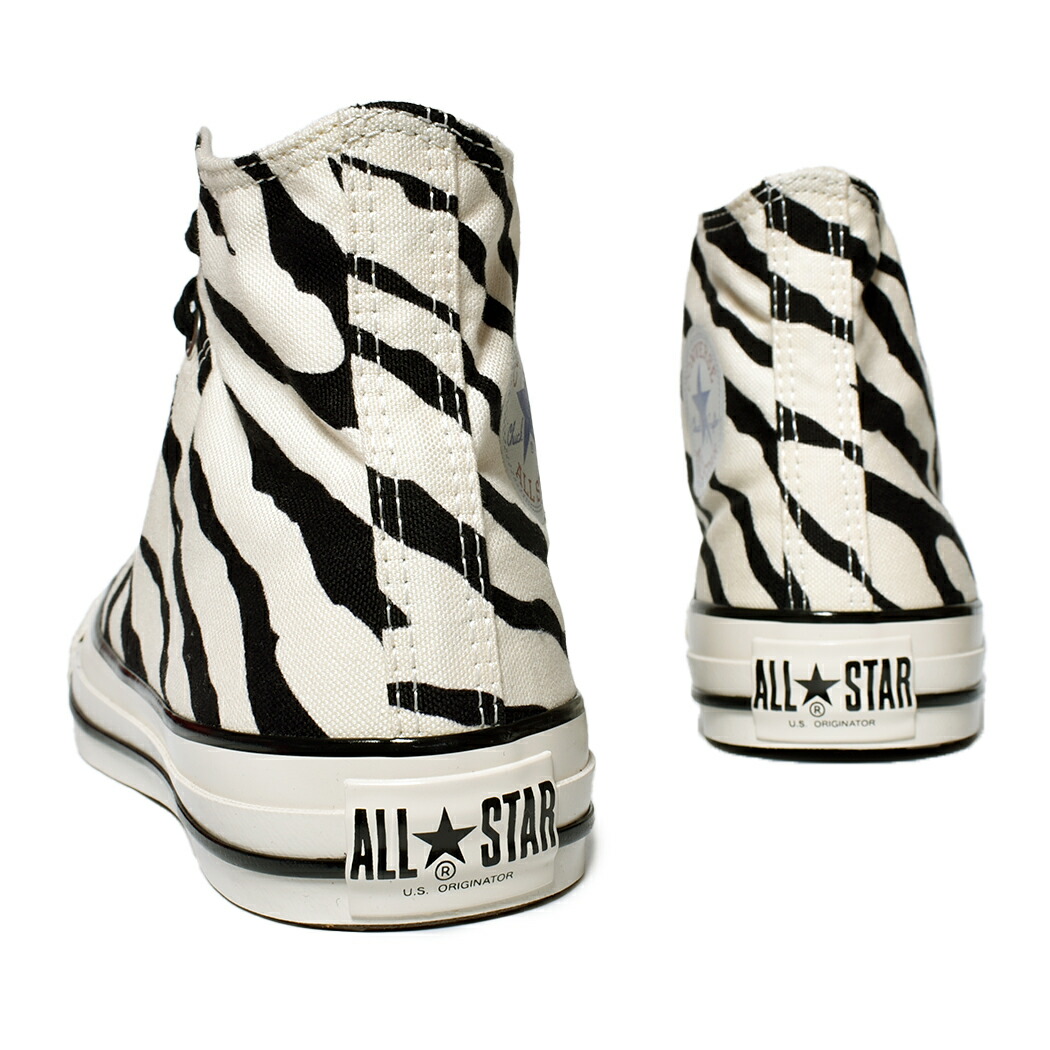 [일본구매대행] CONVERSE 올스타 제브라 하이 스니커즈 하이탑 남성신발 트렌디 패션 스타일 230mm 23 cm : 모노비루