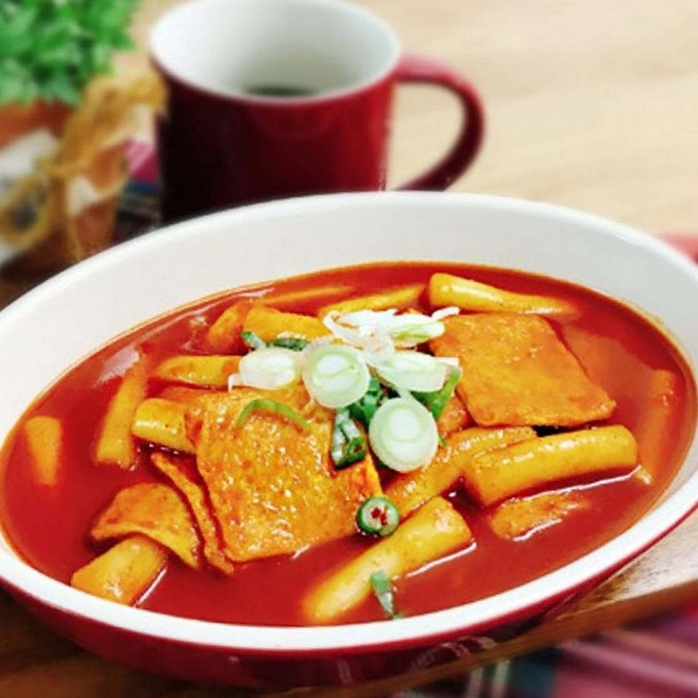비바푸드 한입 떡볶이 매운맛 380g 간편식품 즉석식품 떡볶이 : 늘더드림