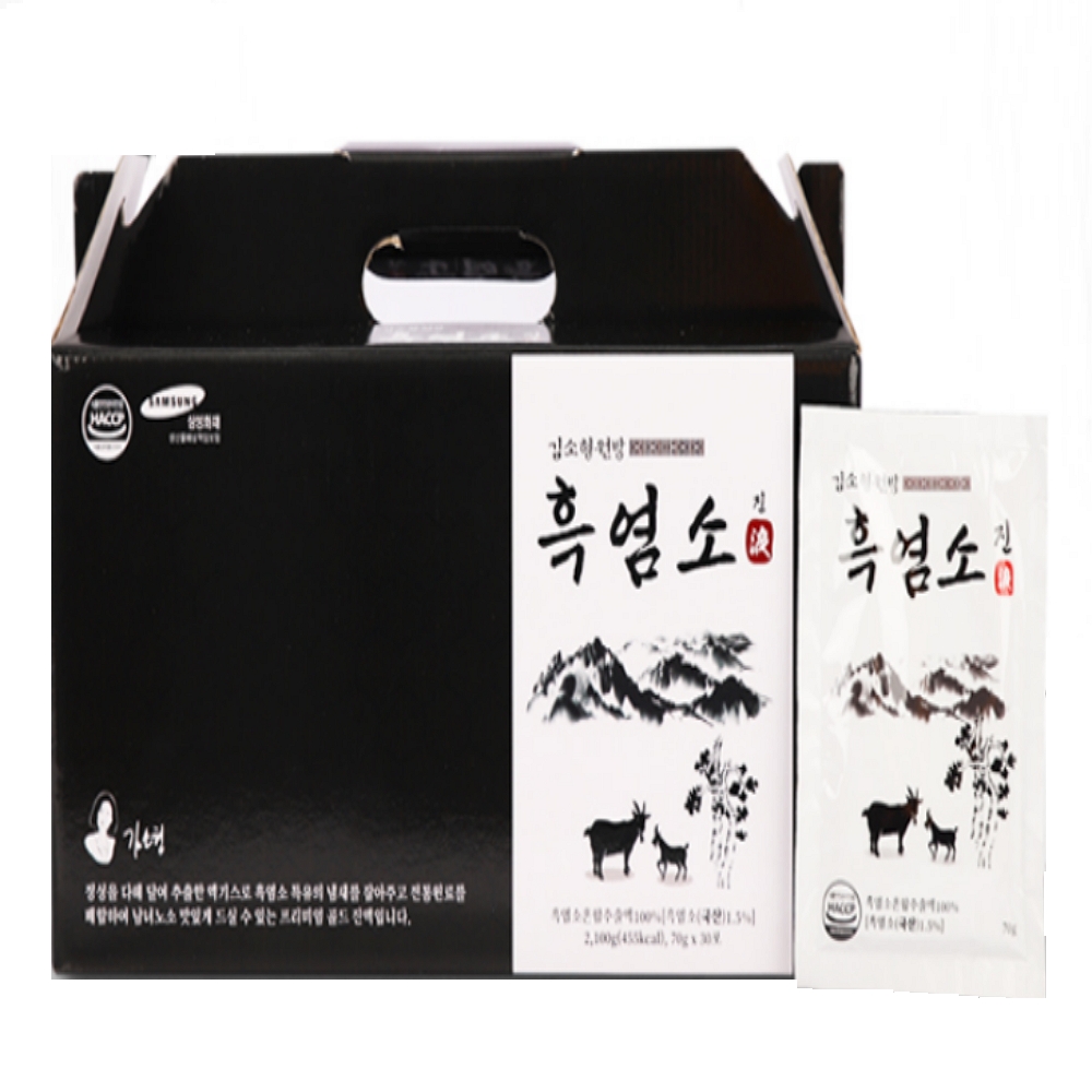 에스엠 마켓 김소형원방 흑염소진 피로개선 흑염소진액 건강즙선물 : Sm마켓