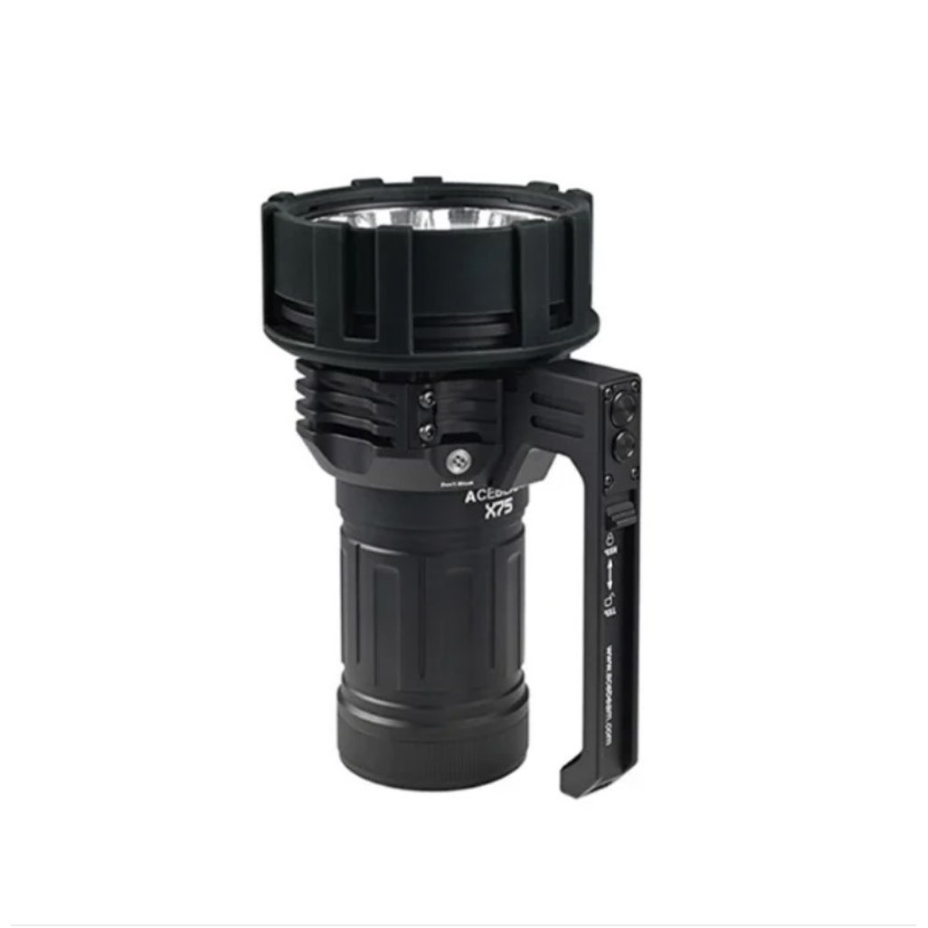 손전등 후레쉬 휴대용 랜턴 캠핑 낚시 ACEBEAM X75 XHP70.2 LED 6500 : 컴바잉컴퍼니