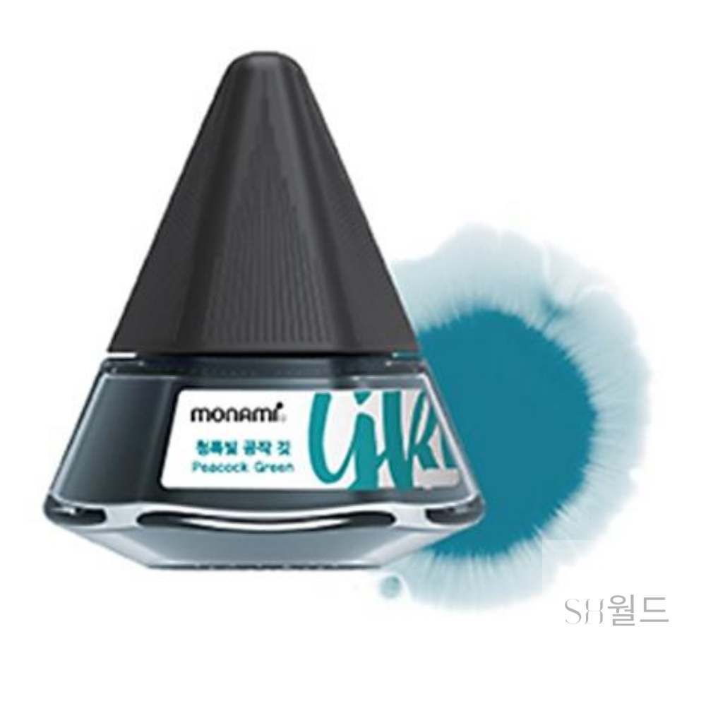 SH월드 모나미 153네오 만년필 병잉크 41피코크그린 - 세트 1개입 충전잉크 : 가성비상품추천샵