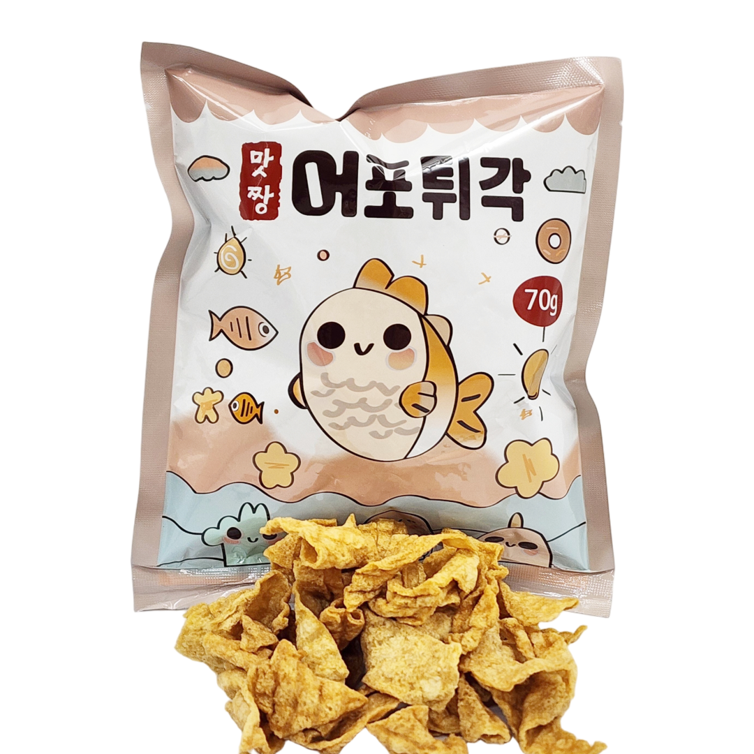 맛짱 어포튀각 70g 튀김 스낵 빠삭이 꾸이꾸이 : 나이스푸드