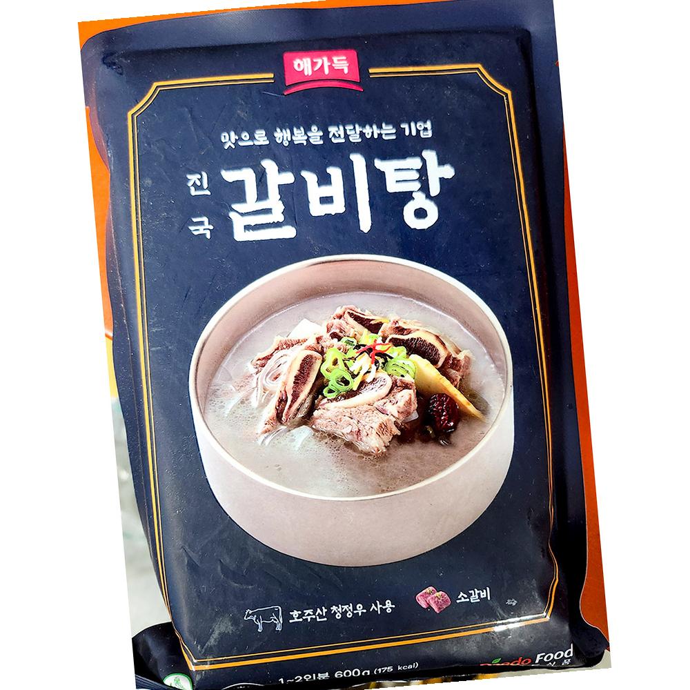 갈비탕 대도 냉동 600g X5 업소용 : 알파식품