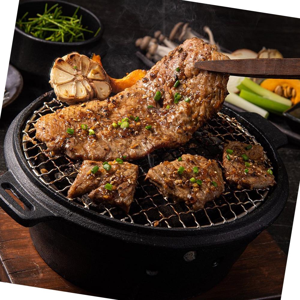 돈왕구이 돼지 양념 목살 400g 바베큐 숯불 구이용 : 아보하웰리스