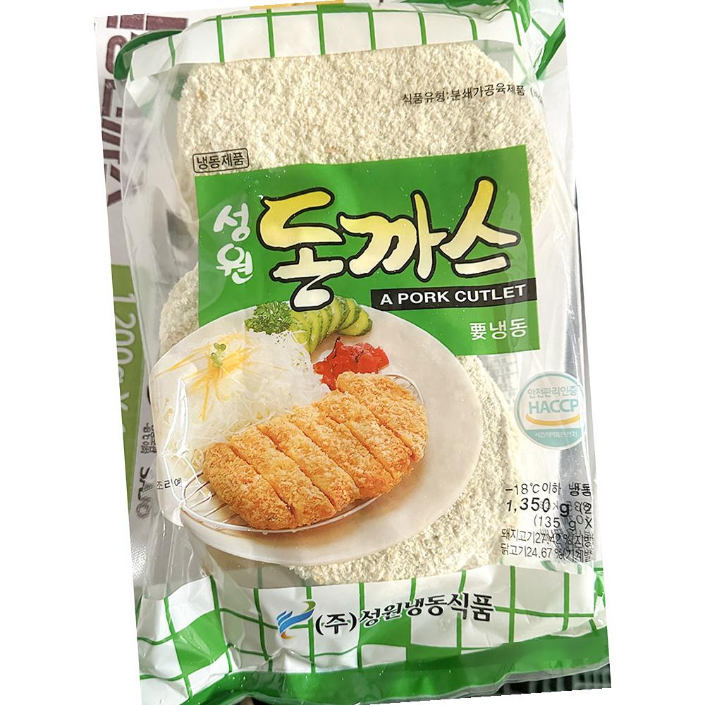 성원 돈까스 135g 10개 냉동식품 : 유정상회