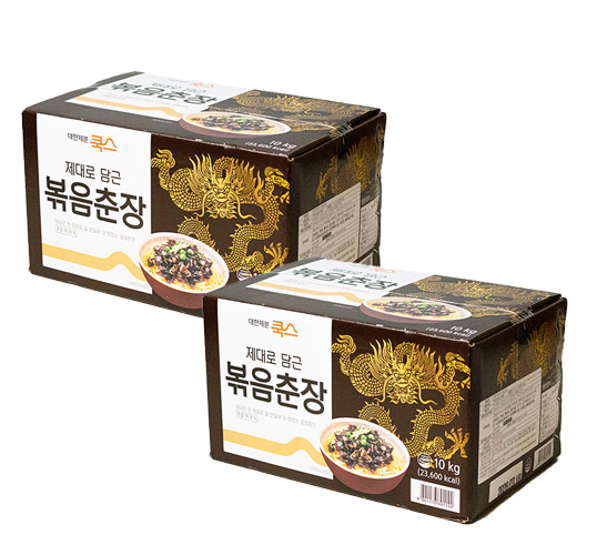 대한제분 쿡스 제대로 담근 곰표 볶음춘장 짜장 소스 10kg (2개) : 고루에스마켓