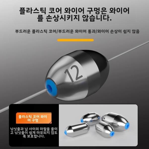 합금 가중체 플라스틱 핵 안티 스트링 : 진성글로벌로지스3
