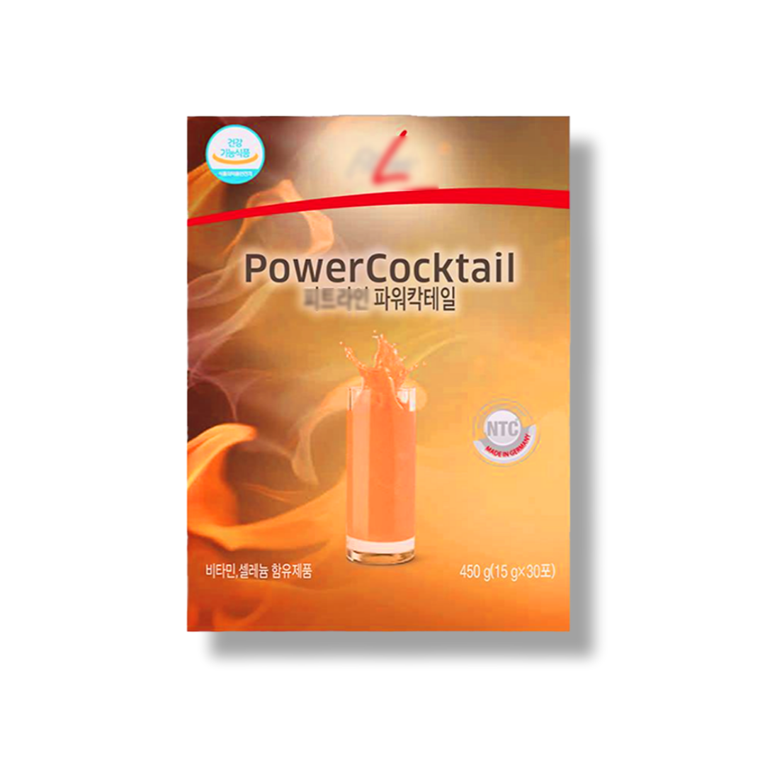 독일 PM 인터내셔널 가짜 구별법 파워칵테일 15g x 30포 : 헬스건강플러스