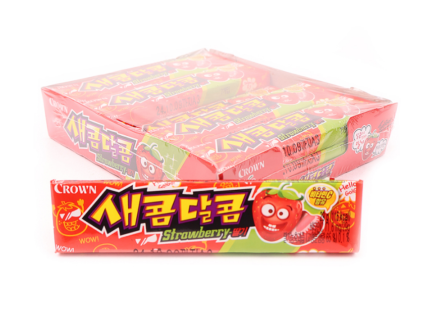 크라운 새콤달콤 딸기, 29g, 15개 : 존맛천국