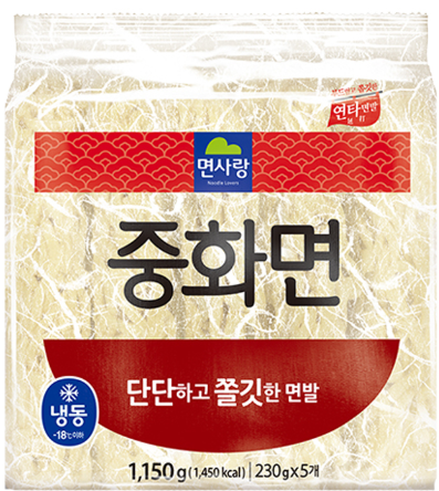 짜장사리 짜장면발 면사랑 중화생면 짬뽕생면 자장면 업소용 다가수 숙성 : ALPHONSUS