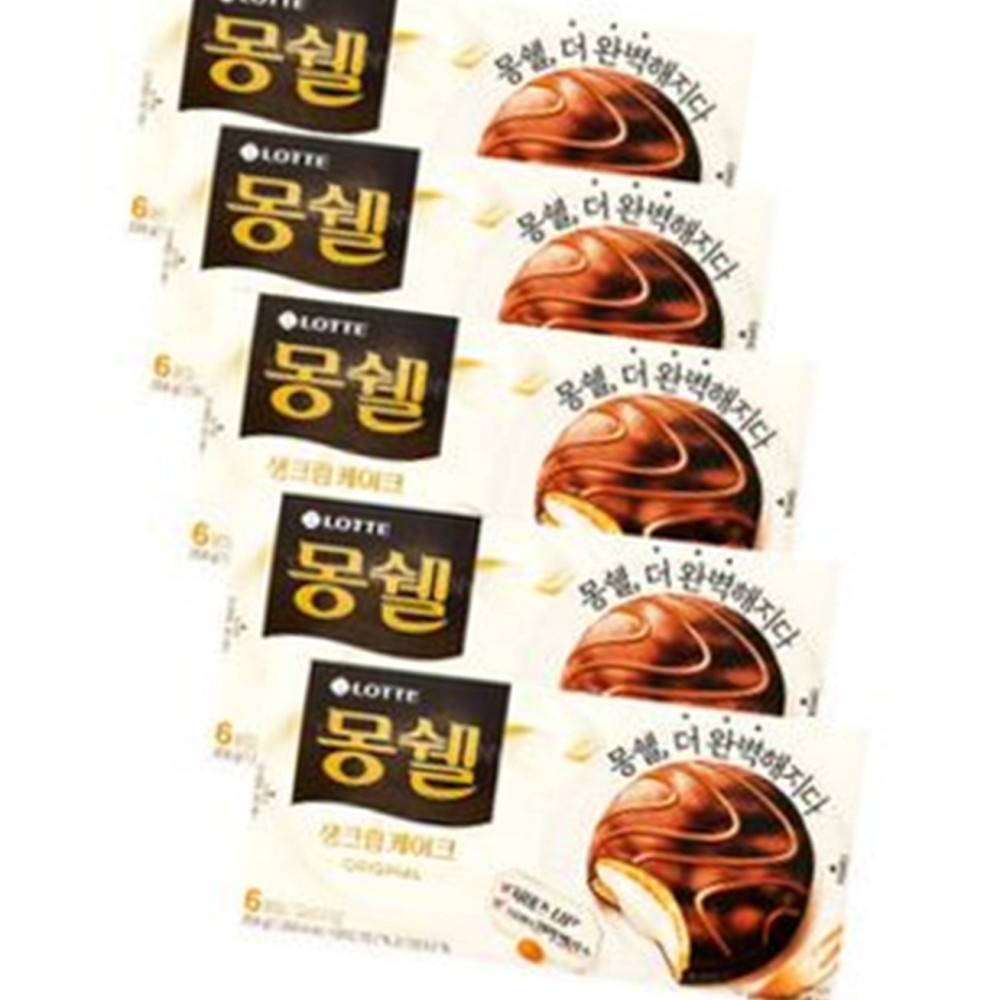 몽쉘 생크림 케이크 오리지널 5개 식자재, 평점 상위 : 준 준 상회