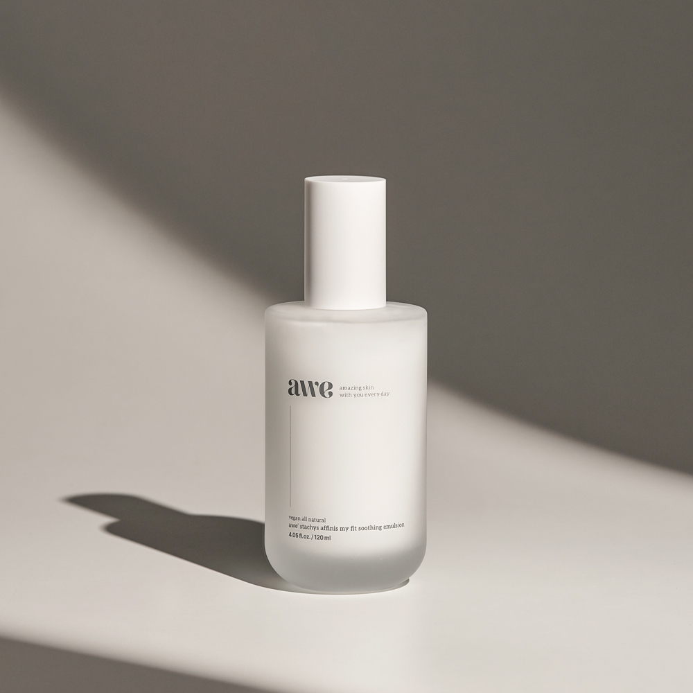 [에이더블유이] 오 초석잠 마이 핏 수딩 에멀전 120ml 저자극 비건 화장품 : awe