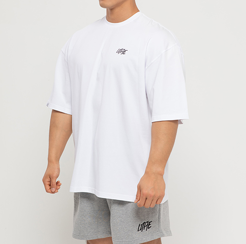 겟오버잇 백로고  오버핏티셔츠 : 라이드코리아