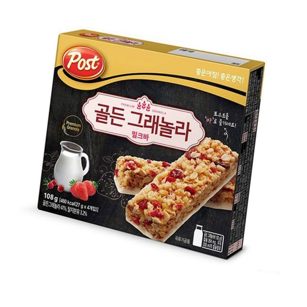 에너지바 골든 그래놀라 밀크바 4입 식자재, 평점 상위 : 준 준 상회
