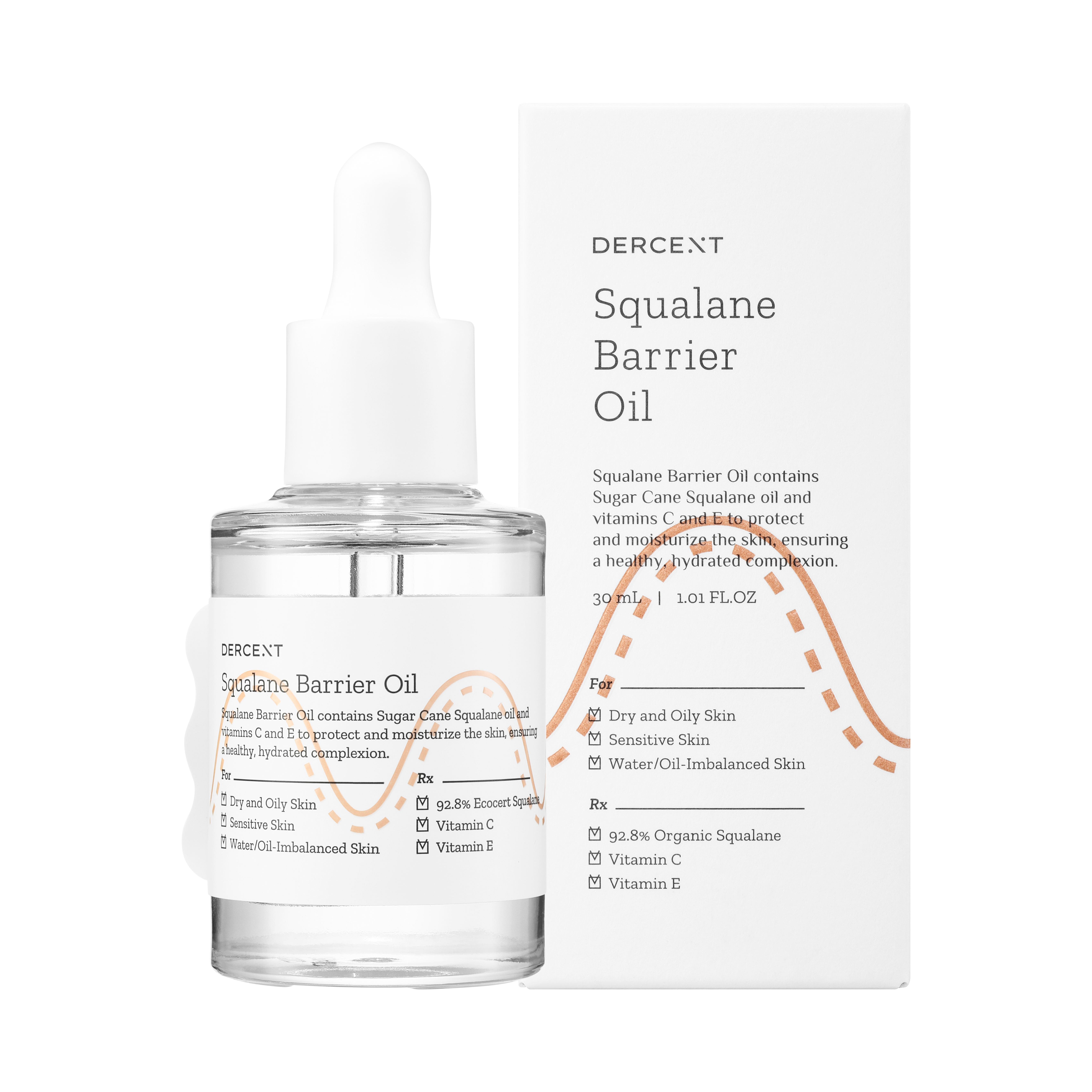 더센트 스쿠알란 베리어 오일 30ml : 더센트 Dercent