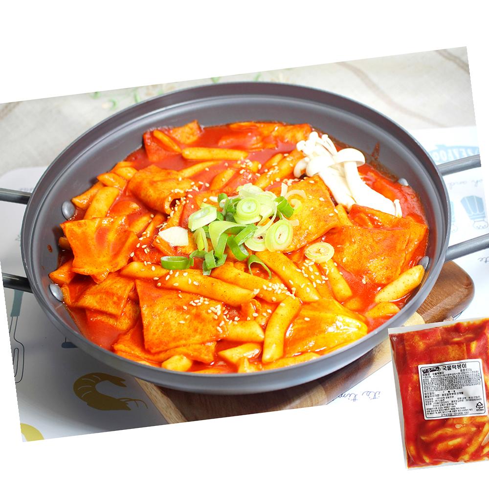 국물떡볶이 400g 분식류 : 유정상회