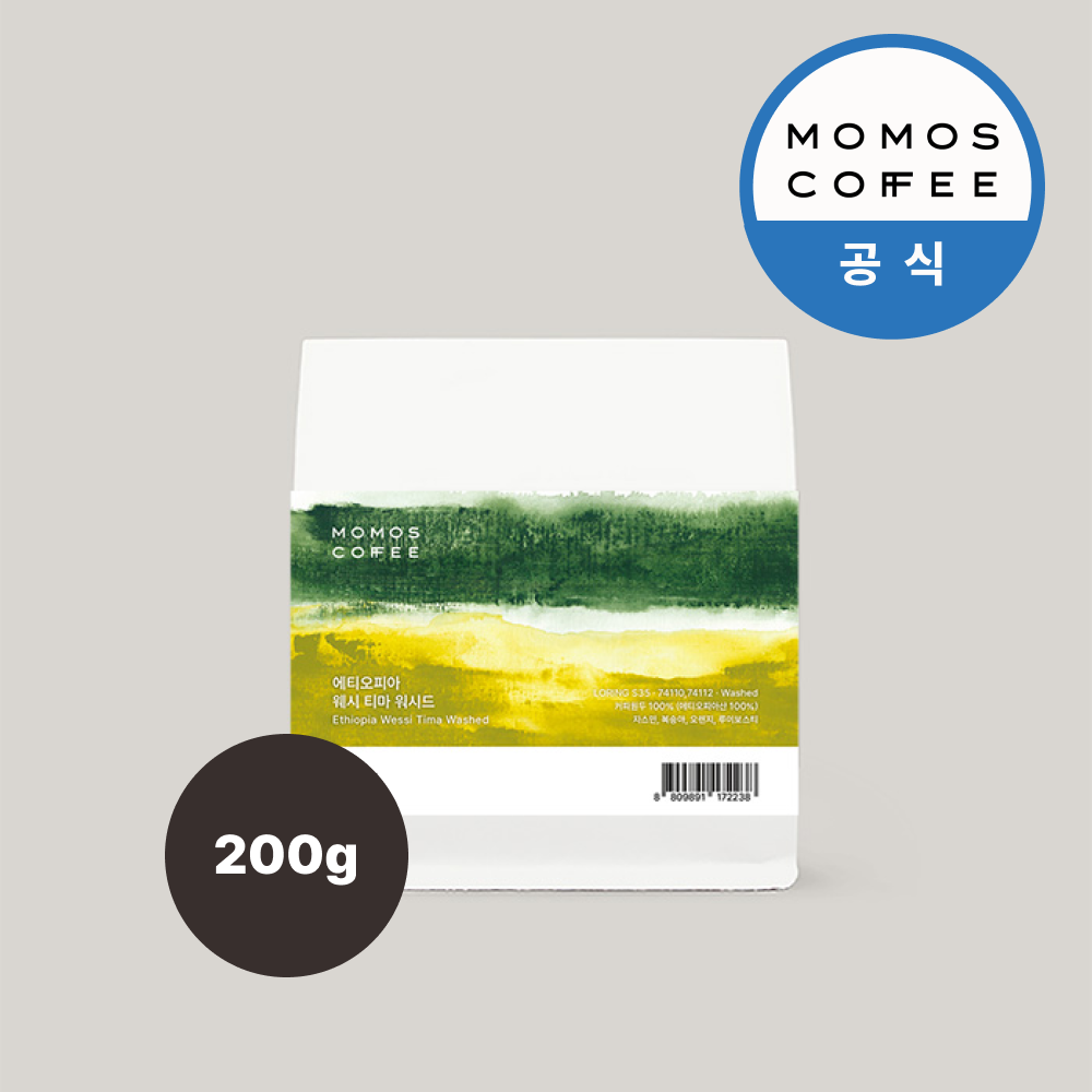 모모스커피 원두 에티오피아 웨시 티마 워시드 200g : 모모스커피