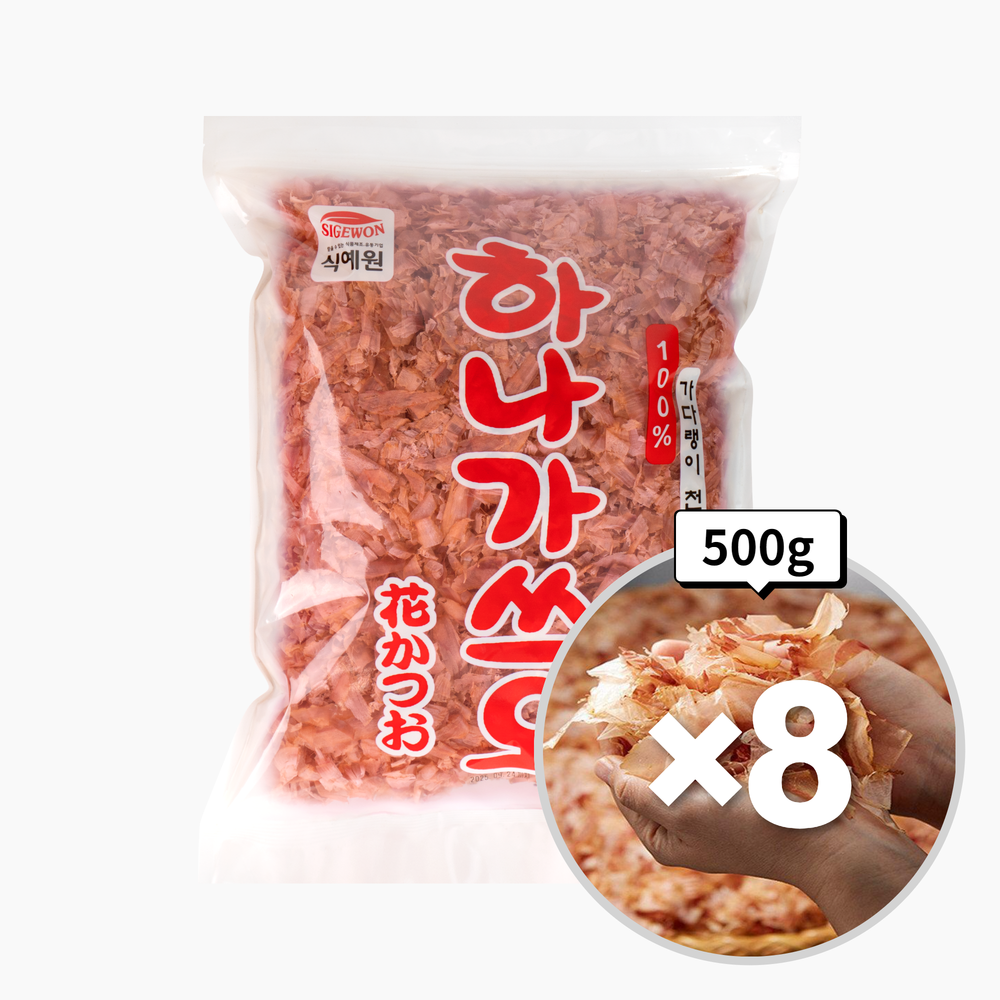 [N배송] 식예원 하나 가쓰오부시 500g, 8개 : 맛붐