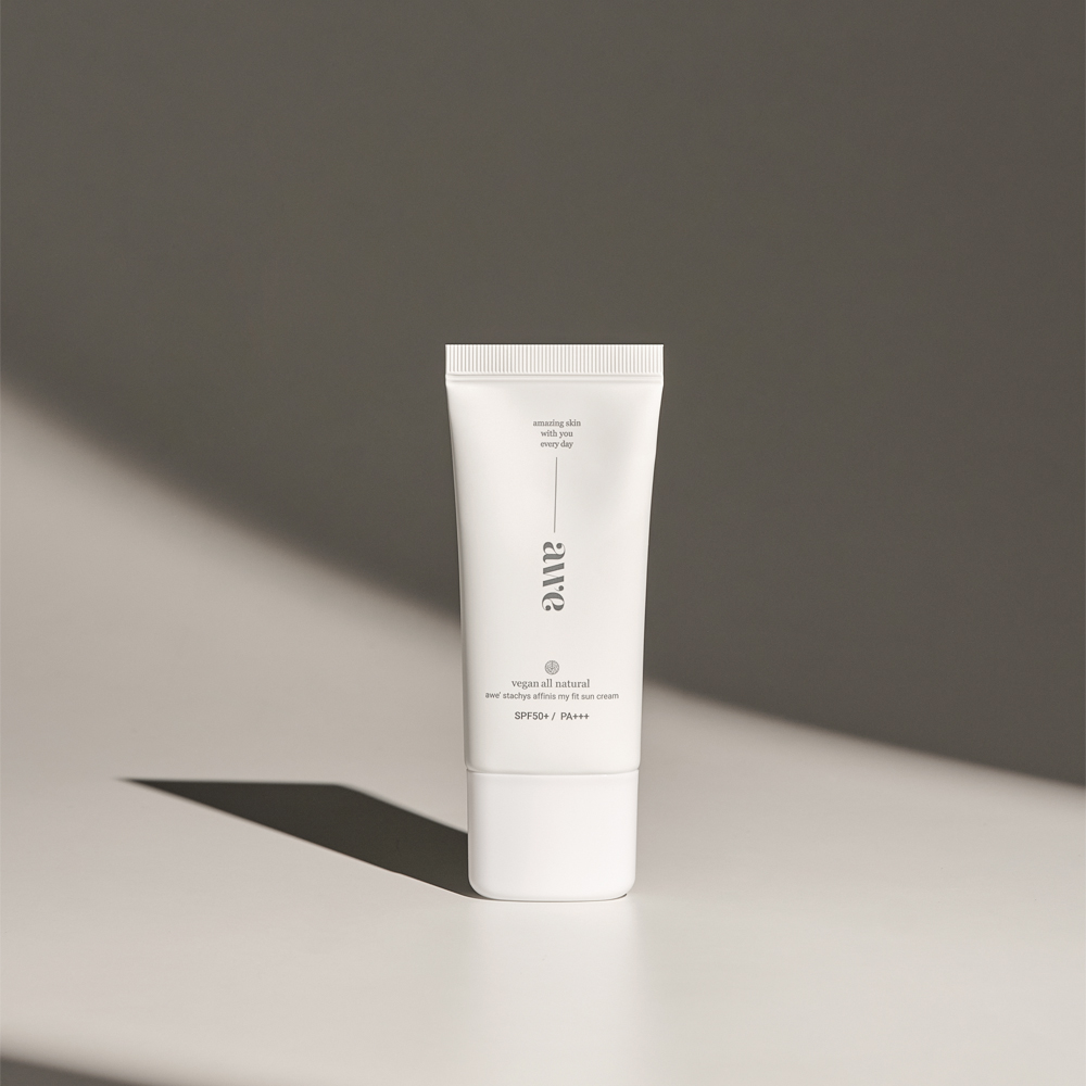 [에이더블유이] 오 초석잠 마이 핏 톤업 선크림 35ml 비건 화장품 : awe