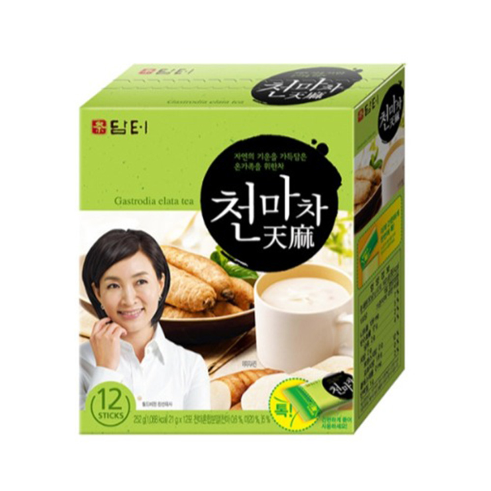 담터 천마차 12T 온가족 건강차 분말 스틱 : 성실한오피스